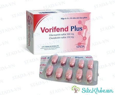 Vorifend Plus là thuốc giúp giảm triệu chứng của thoái hóa khớp gối