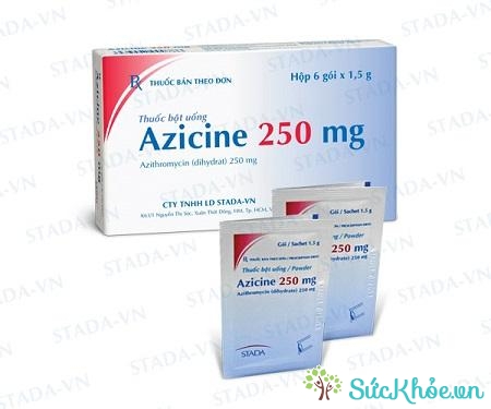 Thuốc Azicine 250mg điều trị các bệnh đường hô hấp, da