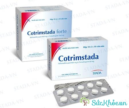 Cotrimstada/Cotreimstada Forte là thuốc điều trị nhiễm trùng do các vi khuẩn
