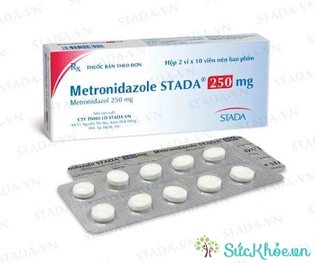 Metronidazole Stada 250mg là thuốc điều trị các trường hợp nhiễm khuẩn