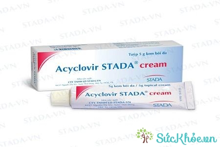 Acyclovir Stada cream là thuốc điều trị nhiễm virus Herpes simplex