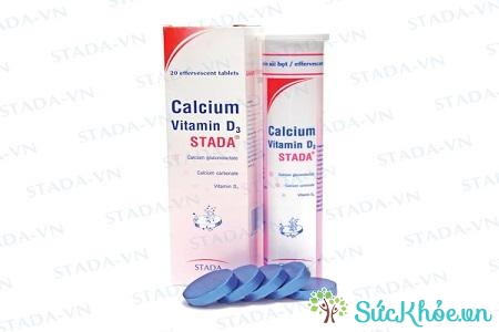 Calcium Vitamin D3 Stada điều trị thiếu hụt vitamin D và loãng xương