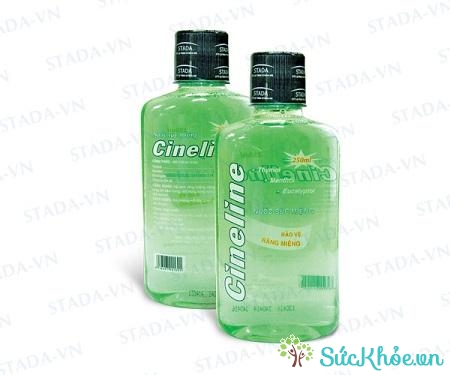 Cineline được dùng để vệ sinh răng miệng hàng ngày