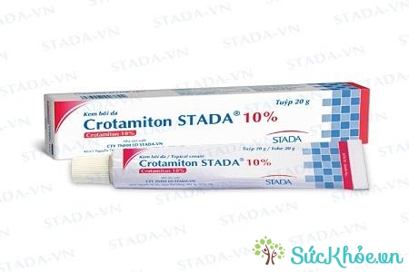 Crotamiton Stada 10% là thuốc điều trị ghẻ, ngứa