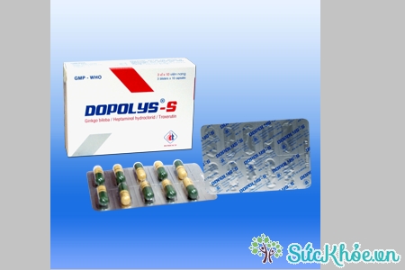 Dopolys - S được sử dụng để điều trị triệu chứng suy tĩnh mạch bạch huyết