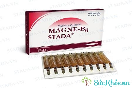 Magne - B6 Stada (ống) là thuốc điều trị hạ magnesi huyết nặng