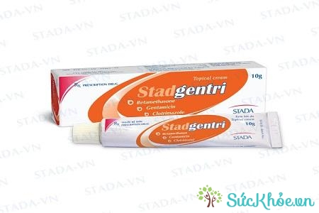 Stadgentri Cream được chỉ định trong những biểu hiện viêm da
