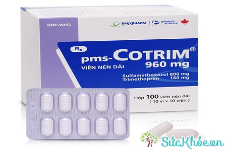 Thuốc pms-Cotrim 960 điều trị nhiễm khuẩn đường tiết niệu