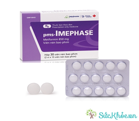Thuốc pms-Imephase điều trị tiểu đường không phụ thuộc insulin