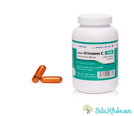pms-Vitamin C 500 với công dụng điều trị bệnh do thiếu vitamin C