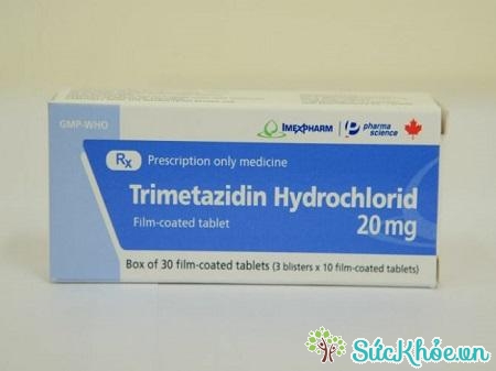 Trimetazidin Hydrochlorid 20mg là thuốc điều trị đau thắt ngực