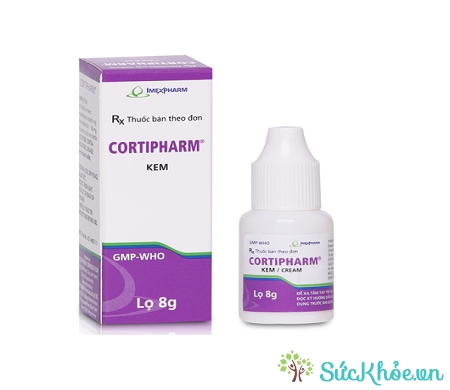 Thuốc Cortipharm Cream điều trị ngứa, dị ứng, nổi mẩn