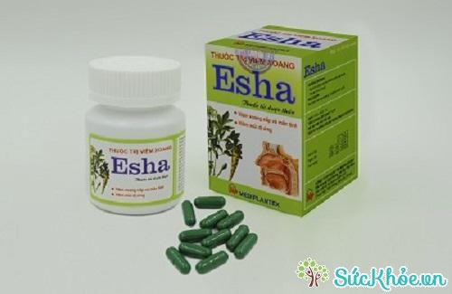Thành phần của thuốc trị viêm xoang Esha 