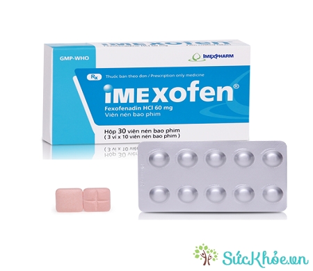 Thuốc Imexofen điều trị triệu chứng trong viêm mũi dị ứng