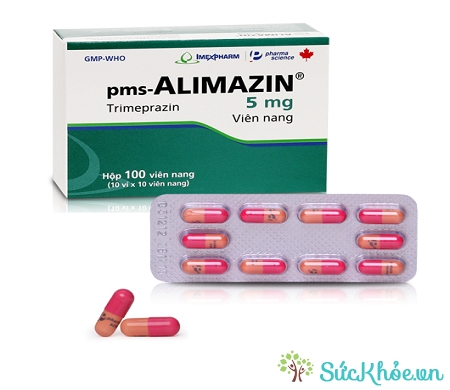 Thuốc pms-Alimazin điều trị viêm mũi dị ứng, viêm kết mạc dị ứng
