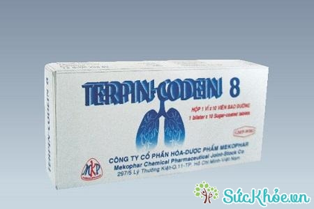 Terpin-Codein 8 là thuốc giảm ho do cảm lạnh, viêm thanh khí quản