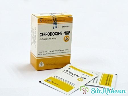 Cefpodoxime-MKP 50 là thuốc điều trị nhiễm khuẩn