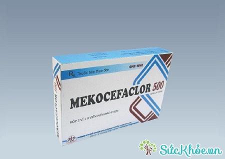 Thuốc Mekocefaclor 500 điều trị nhiễm trùng, viêm tai giữa