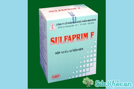Thuốc Sulfaprim F điều trị nhiễm khuẩn do nhạy cảm với cotrimoxazole