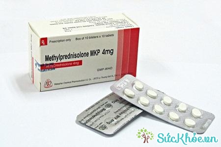 Methylprednisolone MKP 4mg thuốc giúp chống viêm bà giảm miễn dịch của glucocorticoid