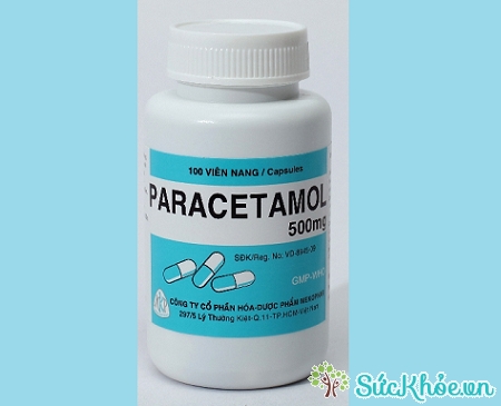 Paracetamol 500mg là thuốc giúp giảm đau, hạ sốt do cảm cúm, viêm nhiễm