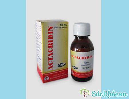 Actacridin là thuốc làm giảm triệu chứng bệnh đường hô hấp trên