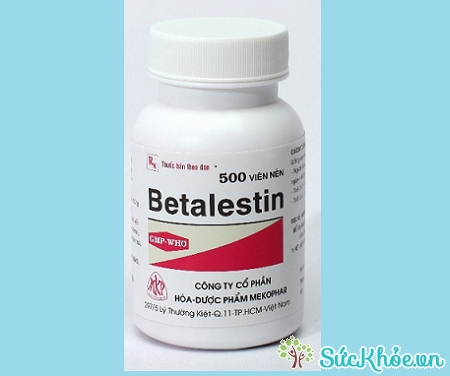 Betalestin là thuốc điều trị viêm mũi dị ứng, triệu chứng dị ứng