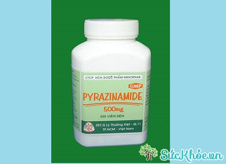 Thuốc Pyrazinamide 500mg điều trị lao mới chẩn đoán hoặc tái điều trị bệnh