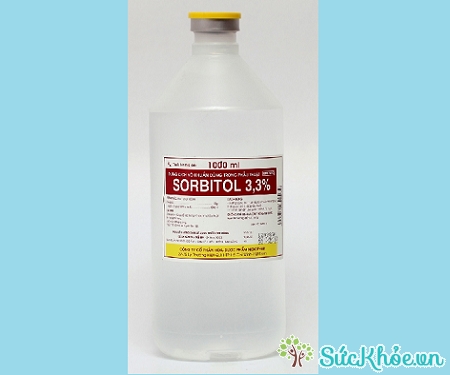 Sorbitol 3,3% là dung dịch để rửa trong và sau khi phẫu thuật