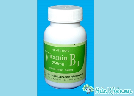 Vitamin B1 250mg điều trị các bệnh do thiếu Vitamin B1