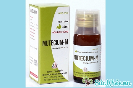 Mutecium - M là thuốc điều trị triệu chứng buồn nôn, nôn