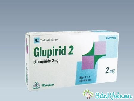 Thuốc Glupirid 2 điều trị tiểu đường không phụ thuộc insulin ở người lớn
