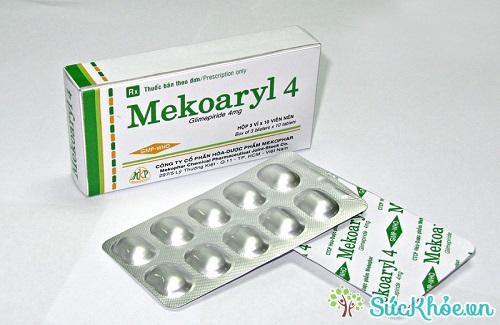 Mekoaryl 4 là thuốc điều trị tiểu đường không phụ thuộc insulin ở người lớn