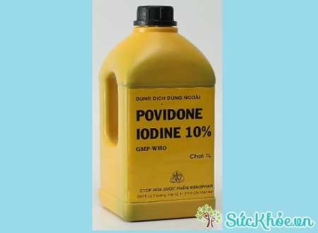 Povidone Iodine 10% (DDDN) có tác dụng sát khuẩn vết thương, da