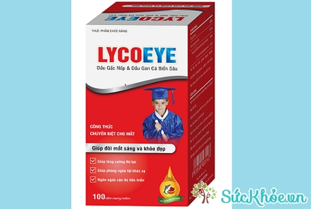 Tpcn Lycoeye giúp tăng cường thị lực, chống mỏi mắt