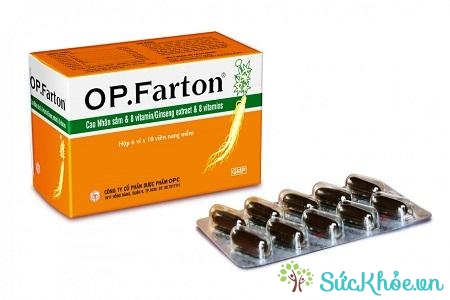 Op.Farton được dùng khi suy nhược cơ thể, dự phòng và điều trị thiếu vitamin