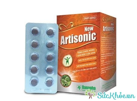Thuốc Artisonic new tăng chức năng giải độc gan, điều trị tình trạng dị ứng