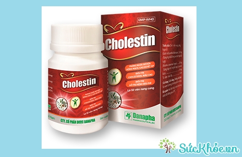 Thuốc Cholestin điều trị cholesterol máu cao, phòng ngừa xơ vữa động mạch