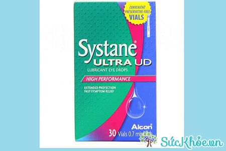 Systane Ultra UD giúp giảm tạm thời các chứng rát và kích ứng do khô mắt