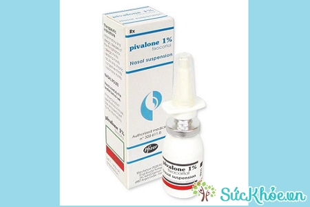 Thuốc Pivalone điều trị viêm và dị ứng vùng mũi họng