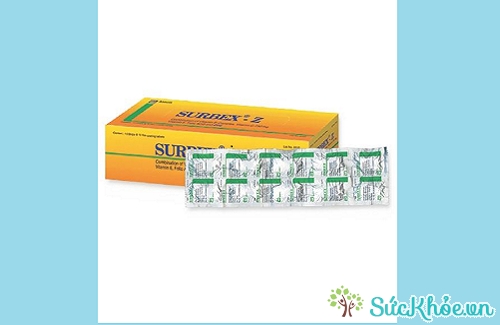 Thuốc Surbex-Z giúp bổ sung điều chỉnh sự thiếu kẽm