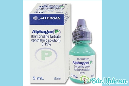 Alphagan-P là thuốc điều trị Glaucoma góc mở hoặc tăng nhãn áp