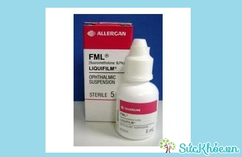 Thuốc FML Liquifilm điều trị cách chứng viêm đáp ứng steroid