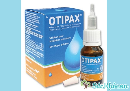 Thuốc Otipax điều trị chứng đau tại chỗ các dạng viêm tai với màng nhĩ
