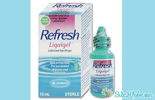 Refresh Liquigel là thuốc giúp làm giảm tạm thời cảm giác nóng, kích ứng do khô mắt