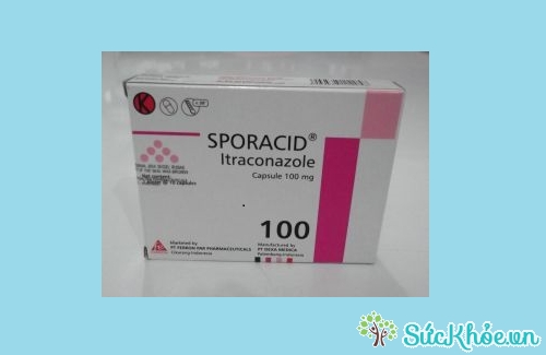 Sporacid là thuốc điều trị nấm da thân, đùi, Candida miệng, nấm da chân