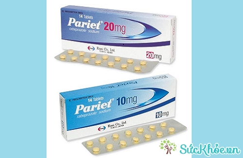 Thuốc Pariet điều trị loét tá tràng hoạt động, loét dạ dày lành tính