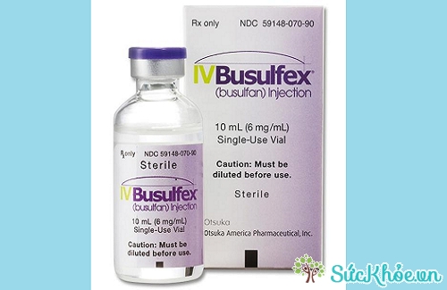 Busulfex là thuốc được dùng trong các bệnh bạch cầu tủy bào mạn tính