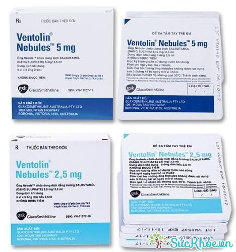 Ventolin Nebules và một số tác dụng cơ bản