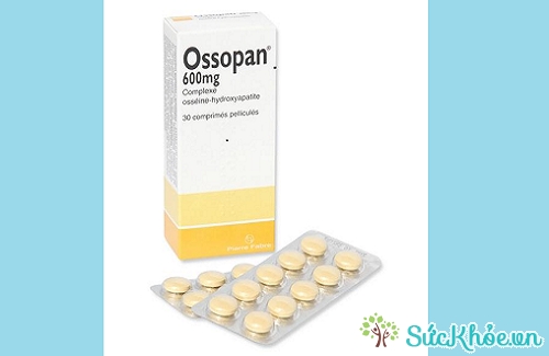 Thuốc Ossopan điều trị thiếu calci, điều trị hỗ trợ các bệnh loãng xương